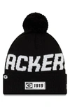 New Era Sport Knit Beanie In Green Bay Packers