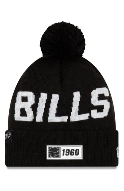 New Era Sport Knit Beanie In Buffalo Bills
