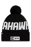 New Era Sport Knit Beanie In Seattle Seahawks