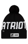 New Era Sport Knit Beanie In New England Patriots