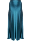 GALVAN VALLETTA SATIN SLIP SKIRT