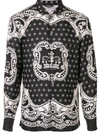 DOLCE & GABBANA GRAPHIC PRINT SHIRT