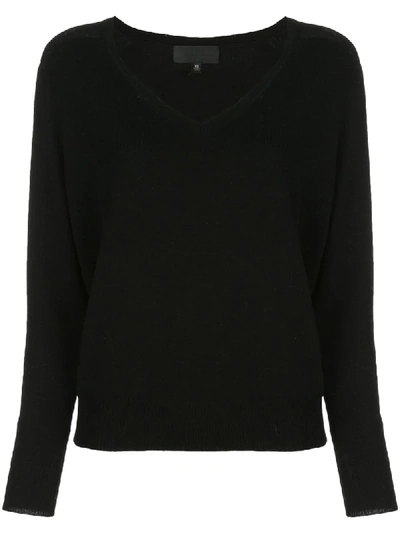Nili Lotan Ashbury Cashmere Pullover In Black