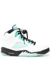 Nike Air Jordan 5 Retro Island Green In White