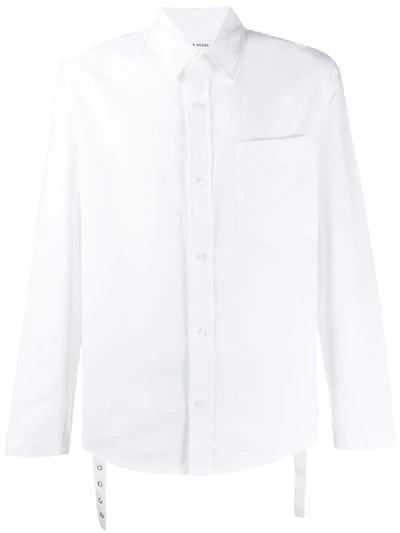 Craig Green Oxford Button Shirt In White