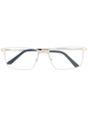 CARTIER SANTOS SQUARE FRAME OPTICAL GLASSES