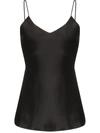 Nili Lotan Isabella Silk Camisole Top In Black