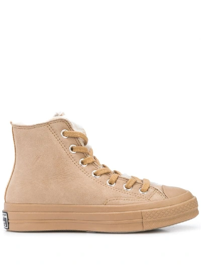 Converse Chuck High-top Sneakers In Brown