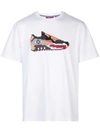 Mostly Heard Rarely Seen 8-bit Falcon Jersey T-shirt In White