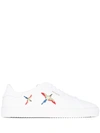 AXEL ARIGATO CLEAN 90 BIRD EMBROIDERED SNEAKERS