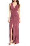 KATIE MAY LEO TWIST FRONT EVENING DRESS,GITY0171