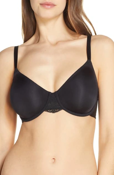 Wacoal Lace Impression Seamless Underwire Bra In Black