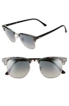 RAY BAN CLUBMASTER 51MM GRADIENT SUNGLASSES,RB301651-Y