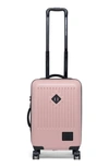 Herschel Supply Co Small Trade 23-inch Rolling Suitcase In Ash Rose/ Silverbirch
