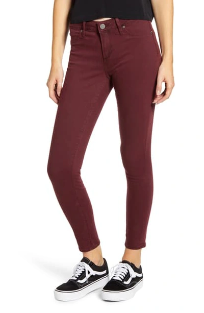 Articles Of Society Heather High Waist Ankle Skinny Jeans In Bowlen