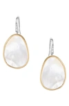 MARCO BICEGO LUNARIA MOTHER-OF-PEARL DROP EARRINGS,OB1343-AB MPW YW