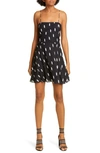 ALICE AND OLIVIA GLINDA SPAGHETTI STRAP MINIDRESS,CC911P33505