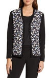 ANNE KLEIN MAYFAIR FLORAL PRINT CARDIGAN,10741932