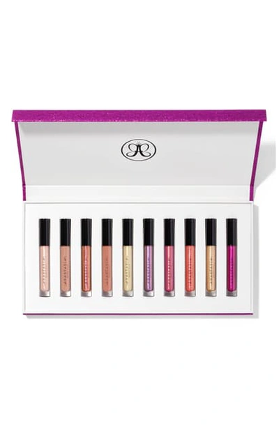 Anastasia Beverly Hills Full Size Holiday Lip Gloss Set In No Color