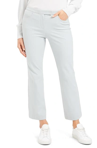Theory Crop Pants In Mist Blue