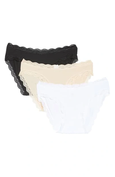 Stripe & Stare Stripe + Stare Basics 3-pack Briefs In Black Multi