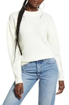 ENGLISH FACTORY PUFF SLEEVE SWEATER,BH133T
