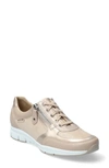 Mephisto Ylona Sneaker In Light Taupe Leather