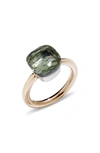 Pomellato Nudo Classic Ring In Rose Gold/ Prasiolite