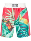 JUST DON Tropical logo shorts,BPTB PRT