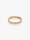 Suzanne Kalan 18k Yellow Gold Fireworks Eternity Diamond Ring In Gold