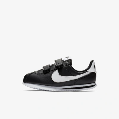 Nike Cortez Basic Sl Little Kids' Shoes In Black