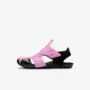 Nike Toddler Girls' Sunray Protect 2 Sandals From Finish Line In Pink