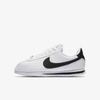 Nike Big Kids' Cortez Basic Sl Casual Sneakers From Finish Line In White