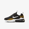 Nike Air Max 270 React Big Kids' Shoe (anthracite) - Clearance Sale In Anthracite,black,metallic Gold,white