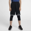 Nike Dri-fit Trophy Big Kids' (boys') Training Shorts In Black