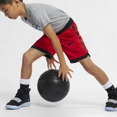 Nike Boys' Basketball Shorts - Big Kid In Red