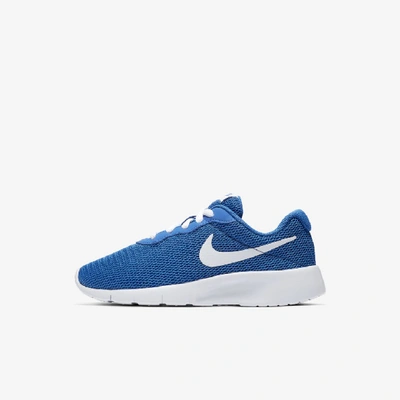 Nike Tanjun Little Kids' Shoe (wide) In Blue