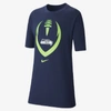Nike (nfl Seahawks) Big Kids' T-shirt In Blue