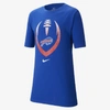 Nike (nfl Bills) Big Kids' T-shirt - Clearance Sale In Blue