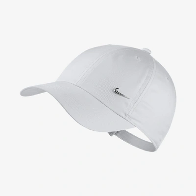 Nike Heritage86 Kids' Adjustable Hat In White