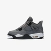 Jordan Air  4 Retro Big Kids' Shoe In Cool Grey