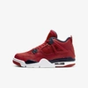 Jordan Air  4 Retro Big Kids' Shoe In Red