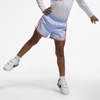 Nike Dri-fit Tempo Little Kids' Running Shorts In Aluminum