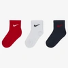 Nike Babies' Toddler Ankle Socks In Red