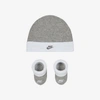 NIKE BABY HAT AND BOOTIES SET,12927024
