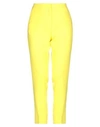 SPACE STYLE CONCEPT SIMONA CORSELLINI WOMAN PANTS YELLOW SIZE 10 POLYESTER,13400695AD 4