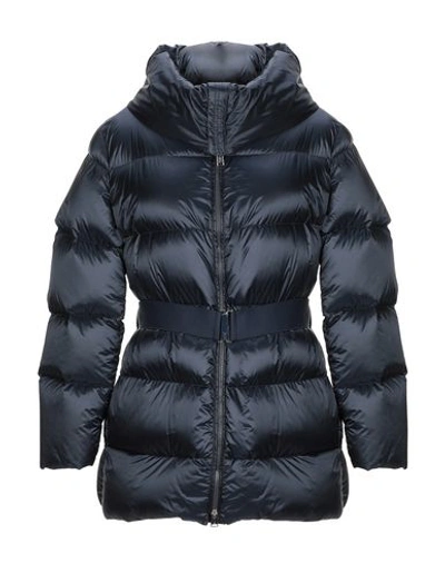 Add Down Jacket In Dark Blue