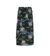 KENZO FLORAL MIDI SKIRT,P00445432