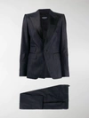 DSQUARED2 CONTRAST COLLAR TAILORED SUIT,14714767
