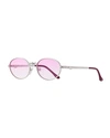 Vintage Frames Company Men's Pac Masterpiece Gold-plated Oval Sunglasses In Pink